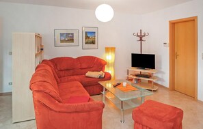 TV, DVD player, stereo - Ferienwohnung Walow Strietfeld (Walow OT Strietfeld)