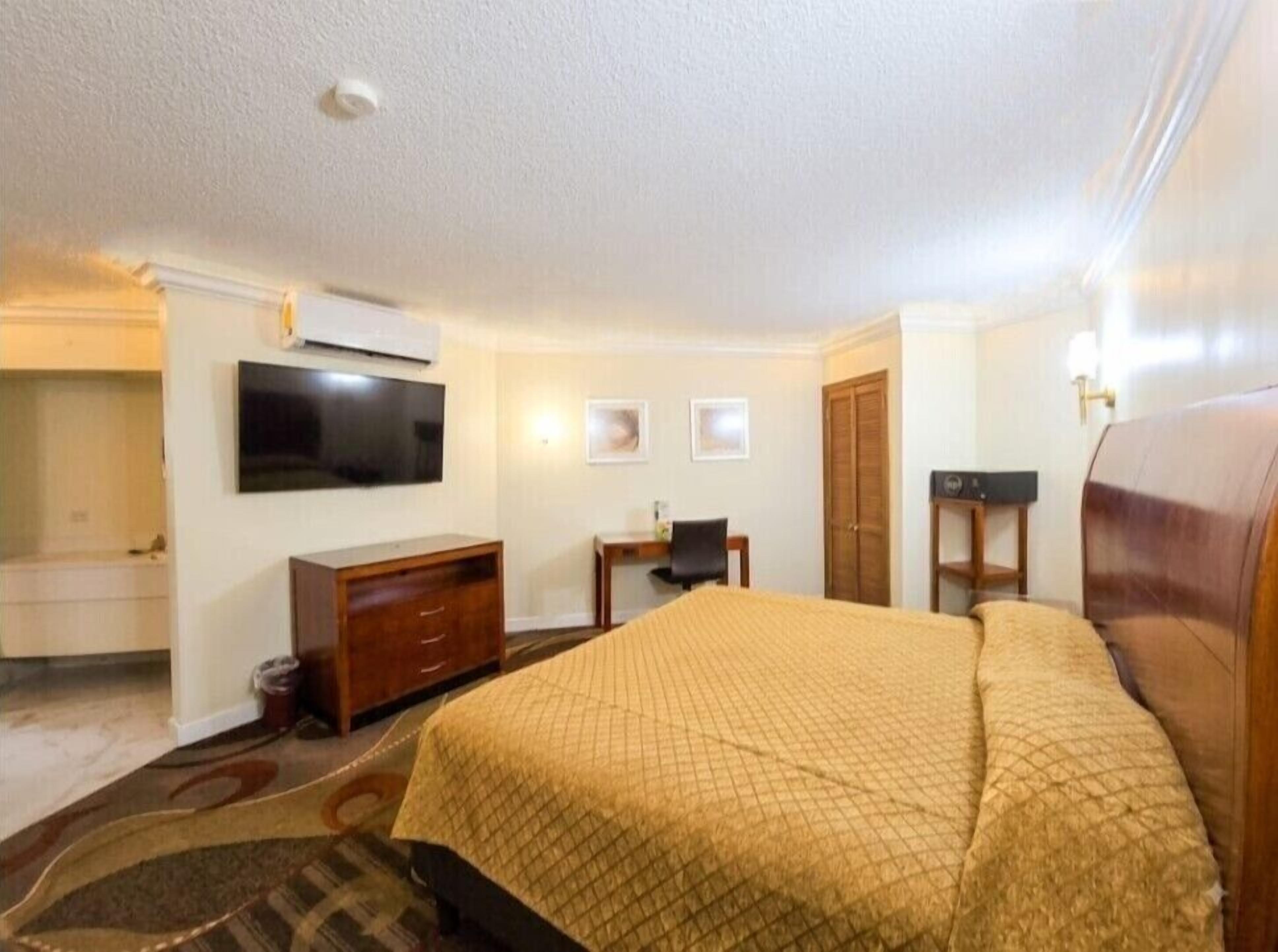 Executive Room | Down comforters, in-room safe, desk, laptop workspace