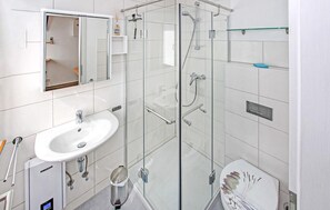 Shower, hair dryer