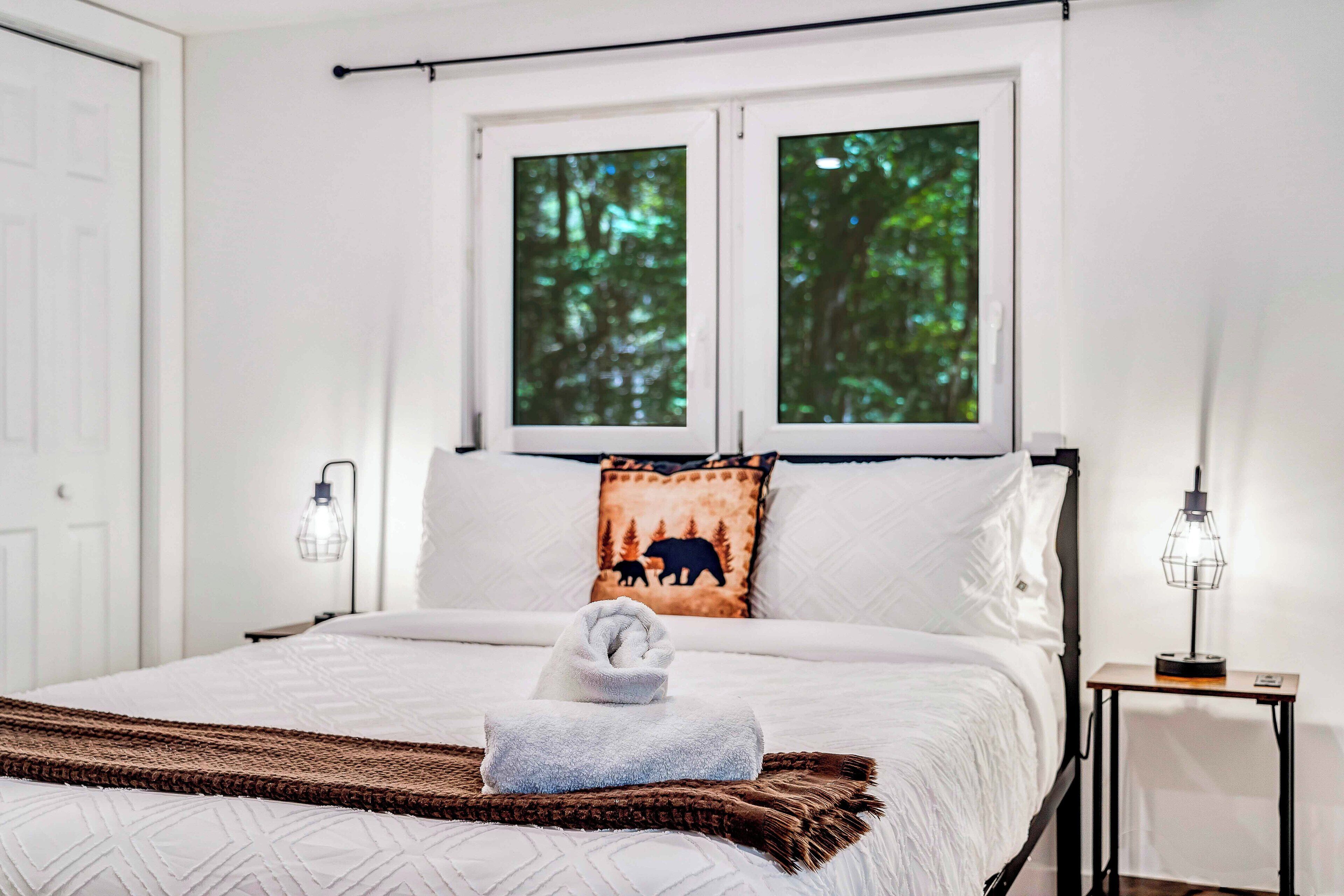 4 多间卧室、熨斗/熨衣板、免费 WiFi、床单