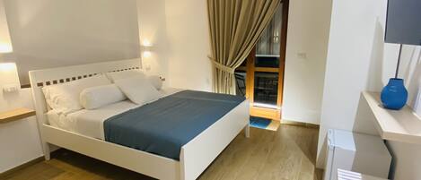 1 غرفة نوم وواي فاي وملاءات أسرّة