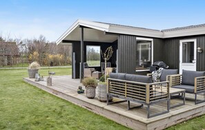 Terrace/patio - Cozy home in Otterup with WiFi (Otterup)