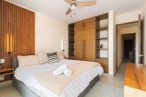 2 bedrooms, in-room safe, desk, iron/ironing board - Akumal Skies Prv Jacuzzi W Sea Views Walk To Beach (Akumal)