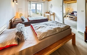 2 sovrum, resesäng, gratis wi-fi och sängkläder