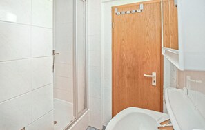 Douche, sèche-cheveux