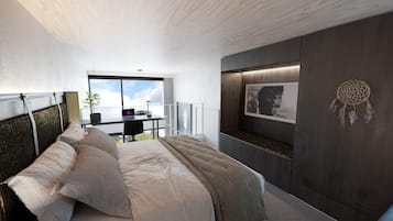 Premium bedding, pillowtop beds, minibar, in-room safe