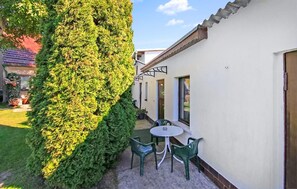 Outdoor dining - Ferienwohnung Korswandt/Usedom (Korswandt/Usedom)