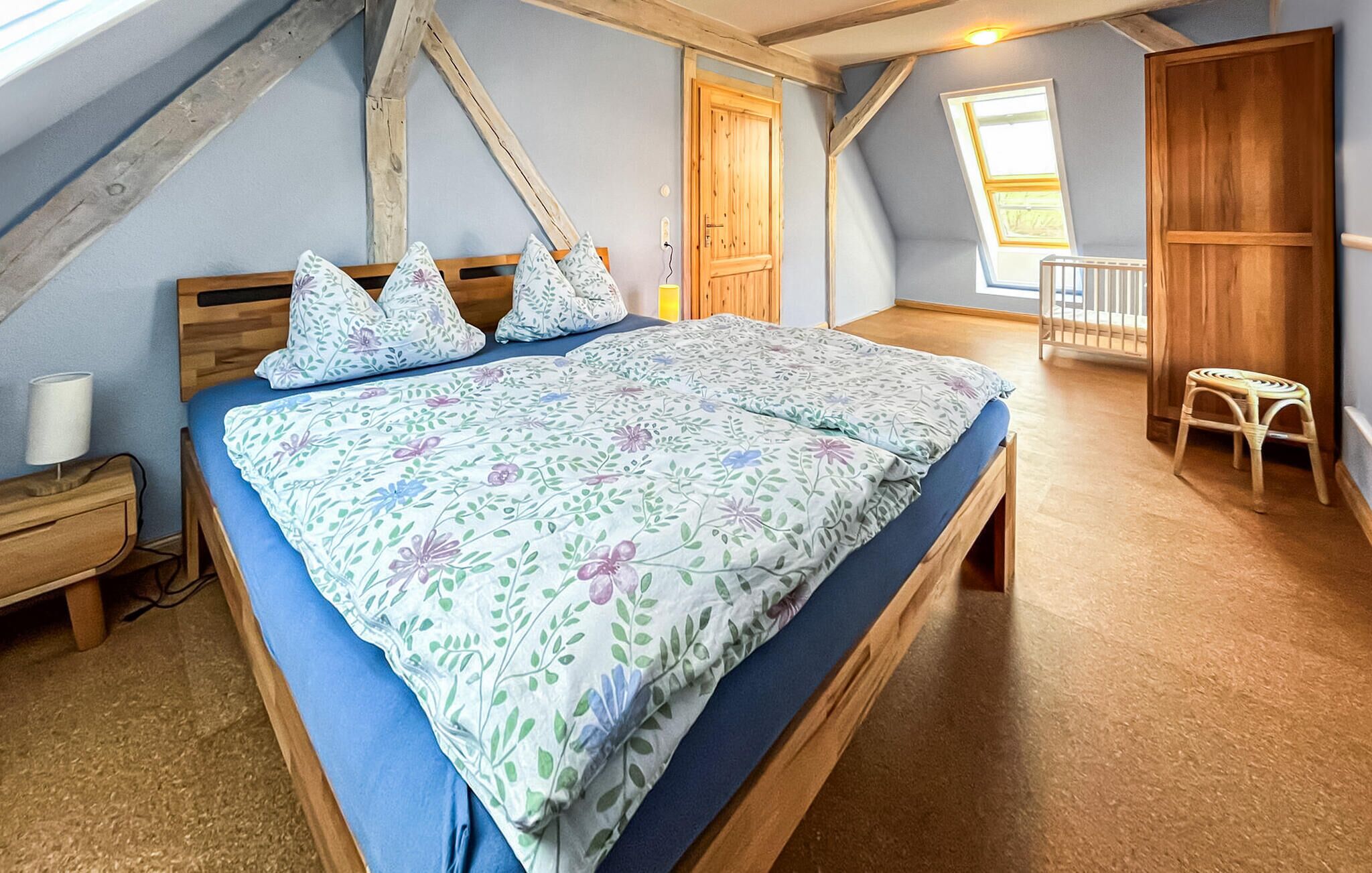2 chambres, lit parapluie, Wi-Fi gratuit, draps fournis