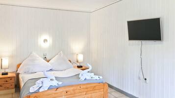 1 Schlafzimmer, Reisekinderbett, kostenloses WLAN, BettwÀsche