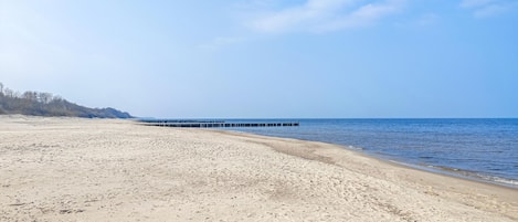 靠近海滩