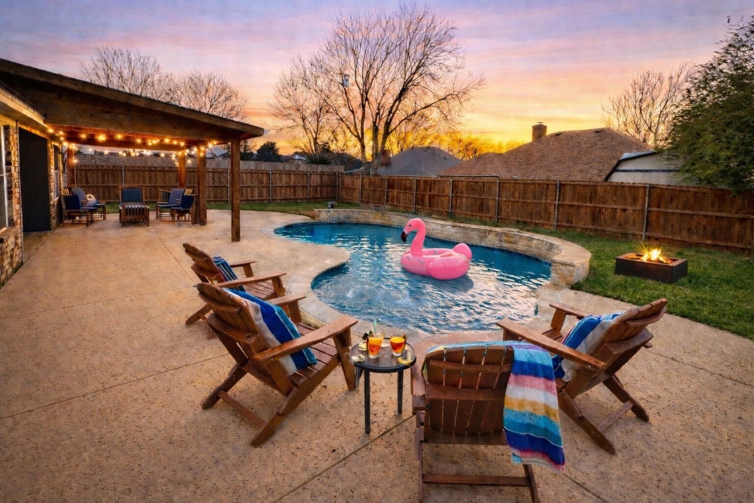Outdoor pool