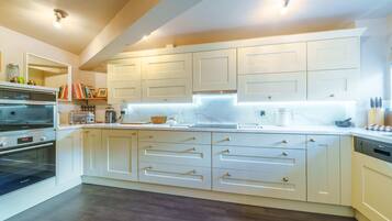 Microwave, oven, dishwasher, highchair