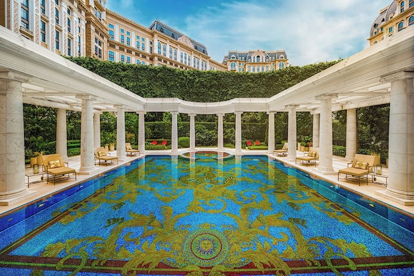 Indoor pool, seasonal outdoor pool