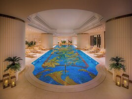 Indoor pool, seasonal outdoor pool