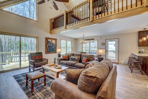 Chalet (6 Bedrooms) | Wohnbereich