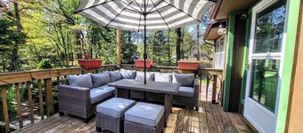 ฟังก์ชั่น Wooden Nest โดย Avantstay พื้นที่ใหญ่มีรางคอยล้อและ Fire Pit