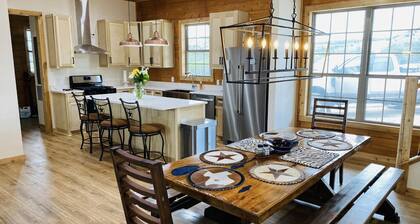 Private Ranch with well-appointed 4 bed / 4 bath log cabin!
