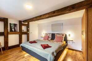 1 slaapkamer, een bureau, gratis wifi, beddengoed