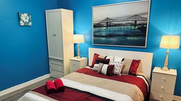 1 quarto, cofres nos quartos, Wi-Fi de cortesia, roupa de cama