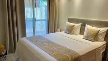 2 chambres, fer et planche Ă  repasser, Wi-Fi, draps fournis