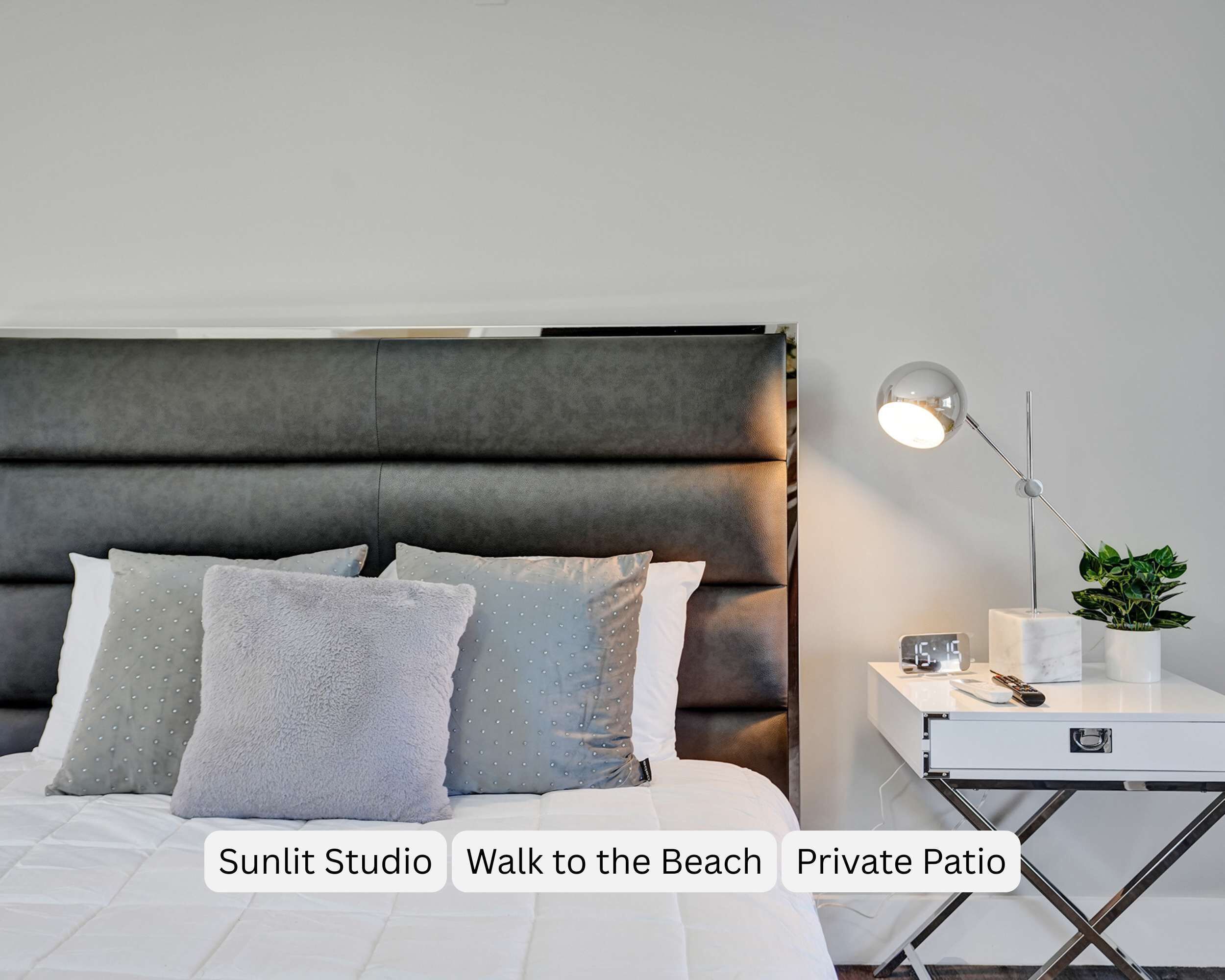 Iron/ironing board, travel crib, free WiFi, bed sheets