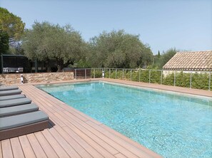 Pool - 12 people large House, air conditioning, swimming pool in the Alpes Maritimes (Roquefort-les-Pins)