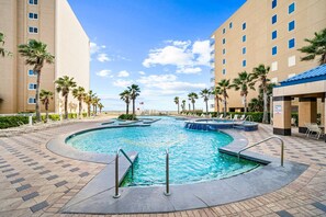 Indoor pool - Crystal Tower 1201 ~ Lazy River, In/Outdoor Pools, Hot Tub, Fitness + $400 in FREE Activities Daily (Gulf Shores)