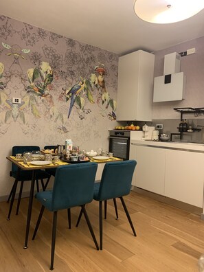 Dining - Dimore - Granaio nr 5 
Charming apartment with private garden in the countryside (Piemonte)