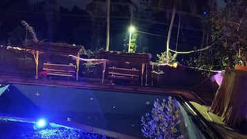 Blick von der Unterkunft