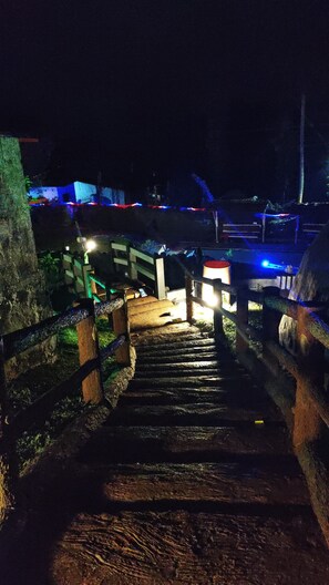 Vista des de l'allotjament