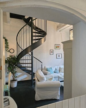 Interior - Idyllisches Appartement für 2 im Landhaus mit Aufregender Wendeltreppe (Tönning)