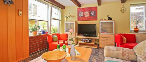 Televisión y reproductor de DVD