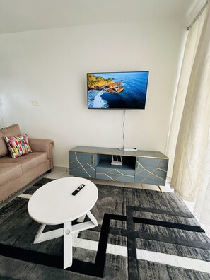 Living area - Fully Furnished Studio Apartment in Ngong racecourse gardens (Nairobi)