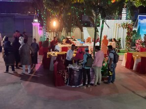 منطقة إقامة حفلات عيد الميلاد