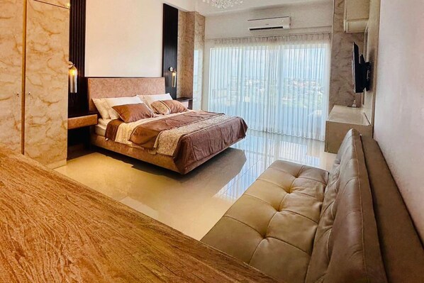 1 Schlafzimmer, Bügeleisen/Bügelbrett, kostenloses WLAN, Bettwäsche