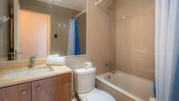 Shower, hair dryer