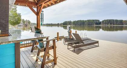 Waterfront Lake Gaston Home w/ Private Dock!