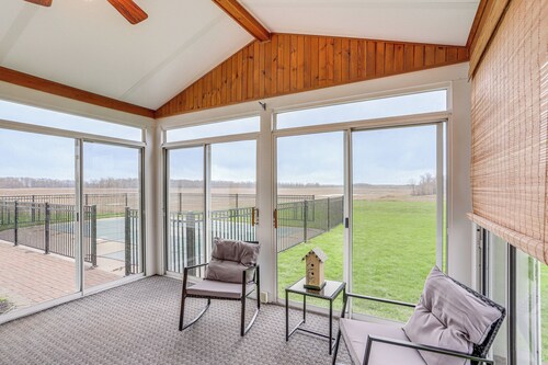 Quiet Greenwich Home w/ Pool + Screened Porch!