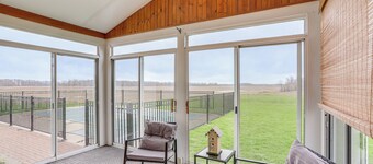 Quiet Greenwich Home w/ Pool + Screened Porch!