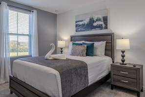 3 bedrooms, iron/ironing board, travel crib, free WiFi