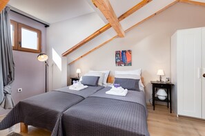 2 quartos, Wi-Fi, roupa de cama