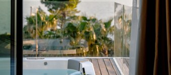 Exclusive Villa Calma I - heated pool&spa sea view, quiet area, family Paklenica