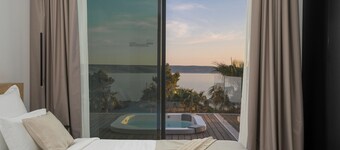 Exclusive Villa Calma I - heated pool&spa sea view