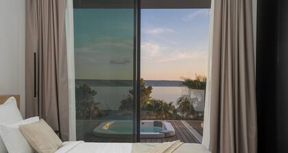Exklusive Villa Calma I - beheizter Pool & Spa mit Meerblick, ruhige Gegend, Familie