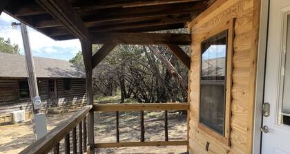 Cedar Vista Log Cabin - Tranquil getaway on 14 acres! Pet Friendly!