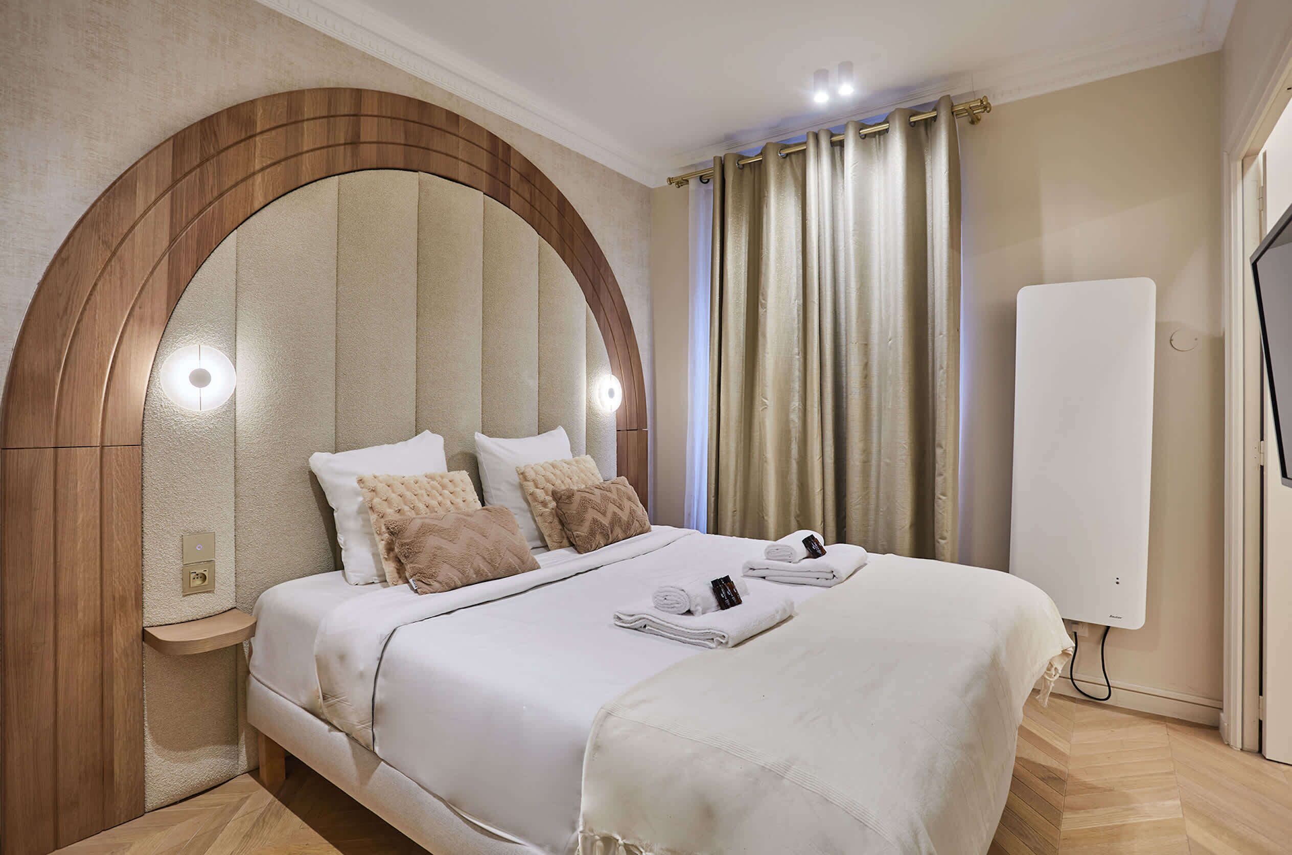 2 habitaciones, tabla de planchar con plancha y wifi gratis 