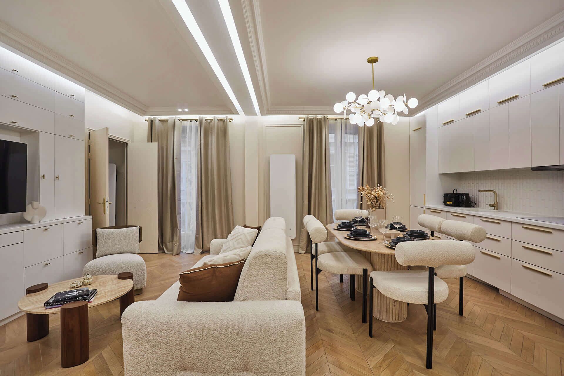 Fernseher, Arbeitsbereiche