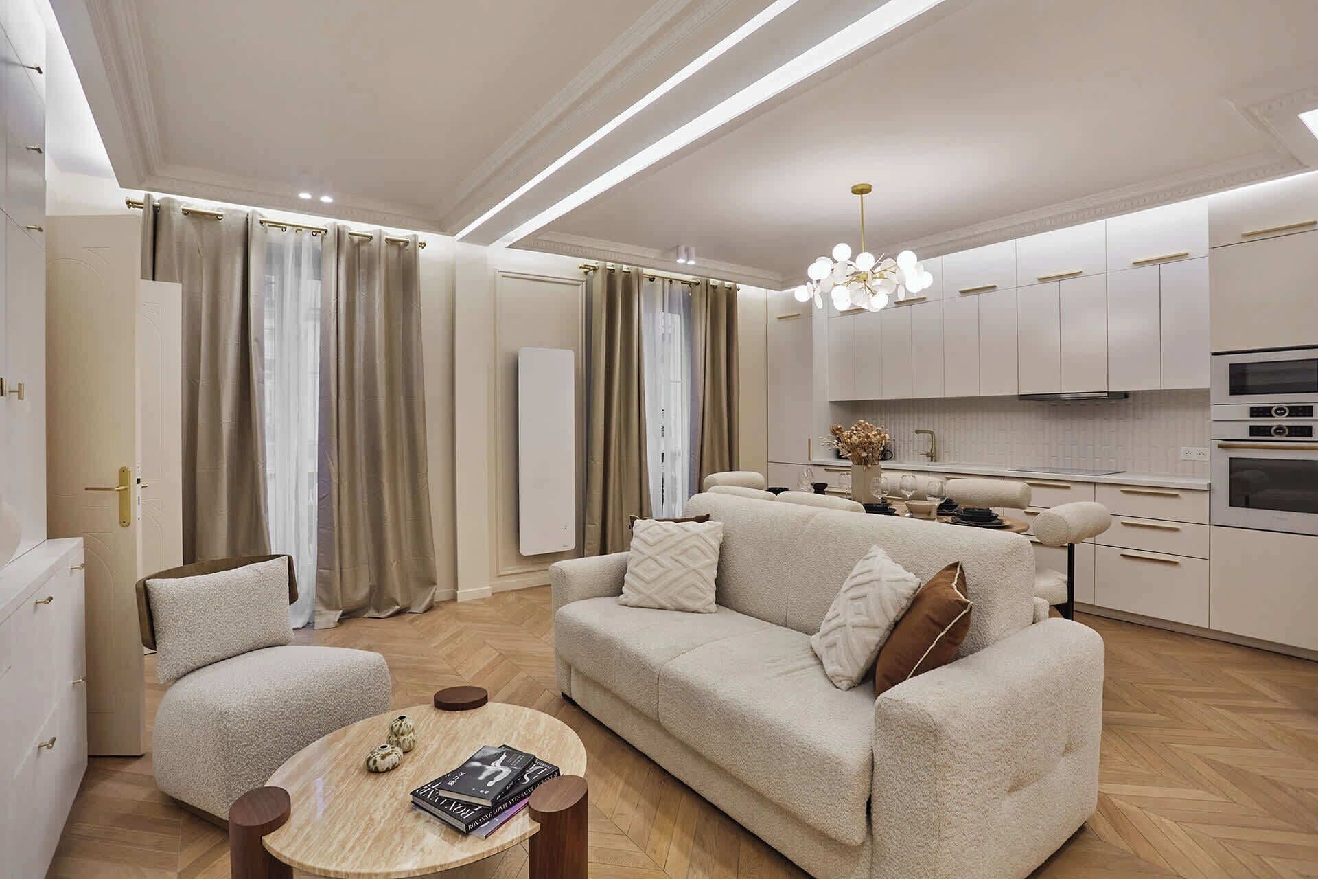 Televisión, oficina