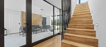 Modern Villa Osea -40 m2 4 en-suite, sauna, bedrooms, heated pool, family, quiet area, pet friendly