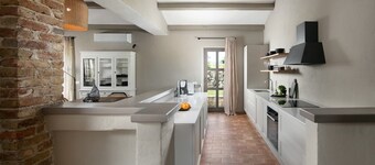 Rustic Villa Cardamine with a pool, pet friendly, quite area, family, private parking, terrace, fancy yard